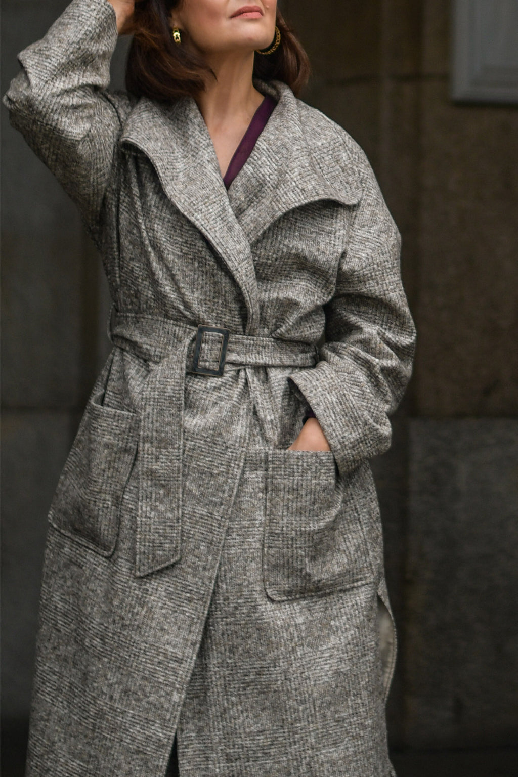 Casaco Comprido Lã Limited Edition