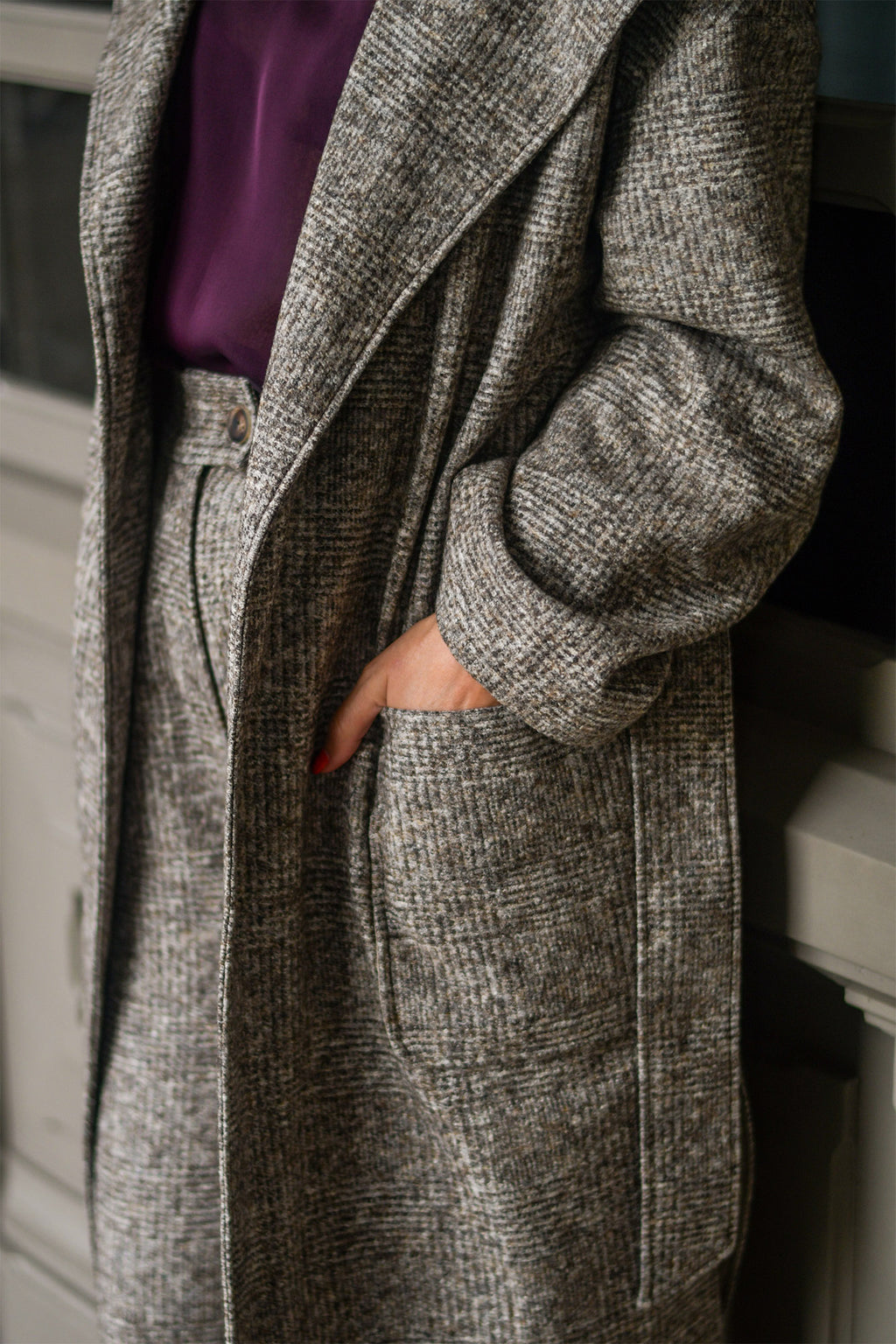 Casaco Comprido Lã Limited Edition