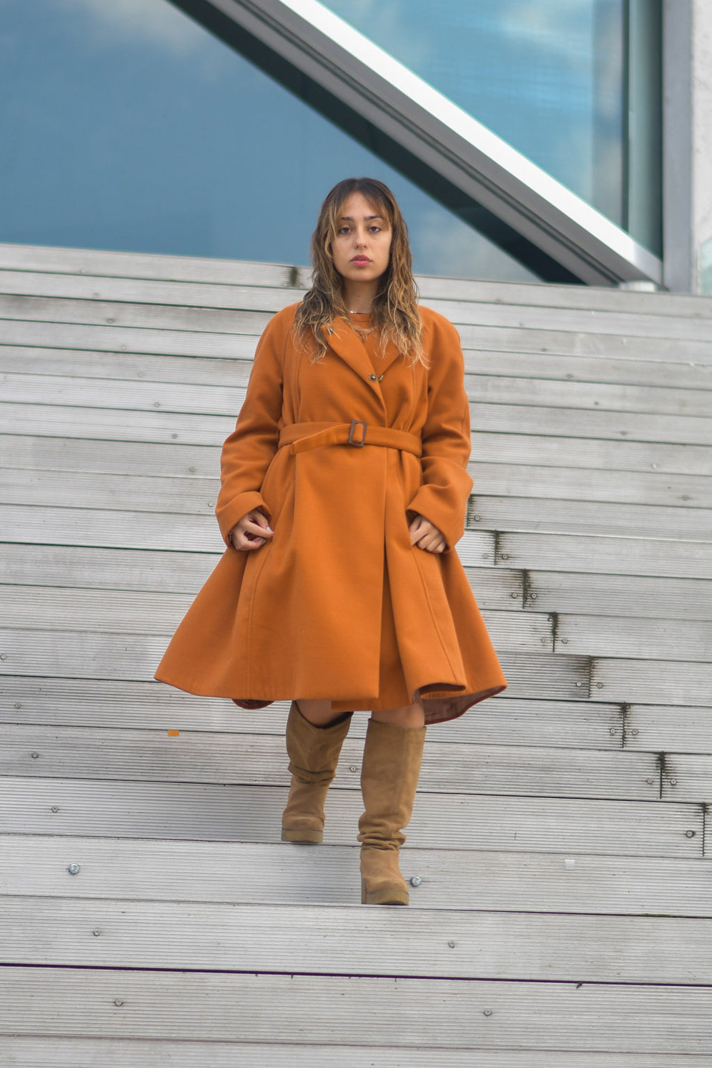 Casaco Evasé Teja Peça Única