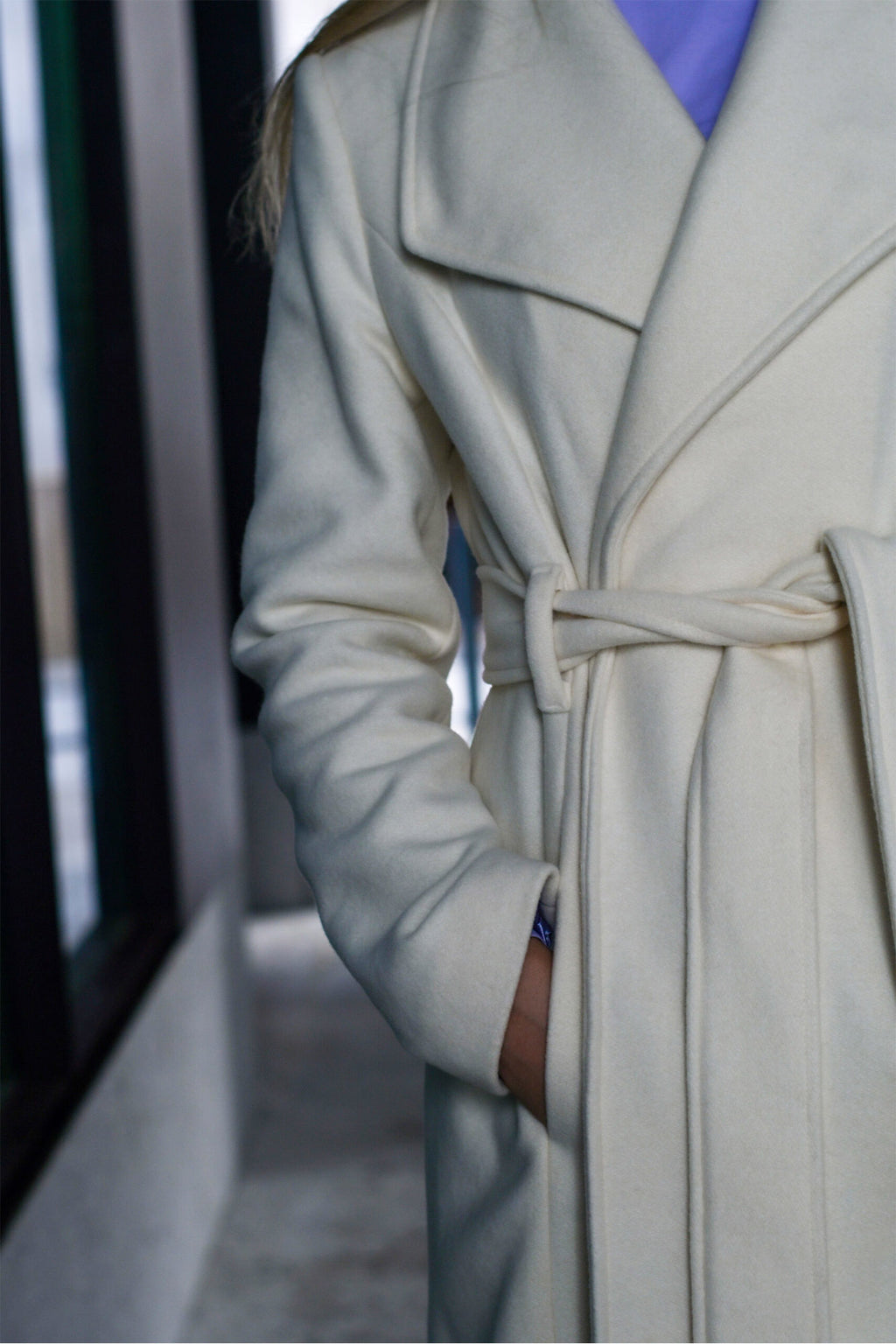 Casaco Pérola Cintado