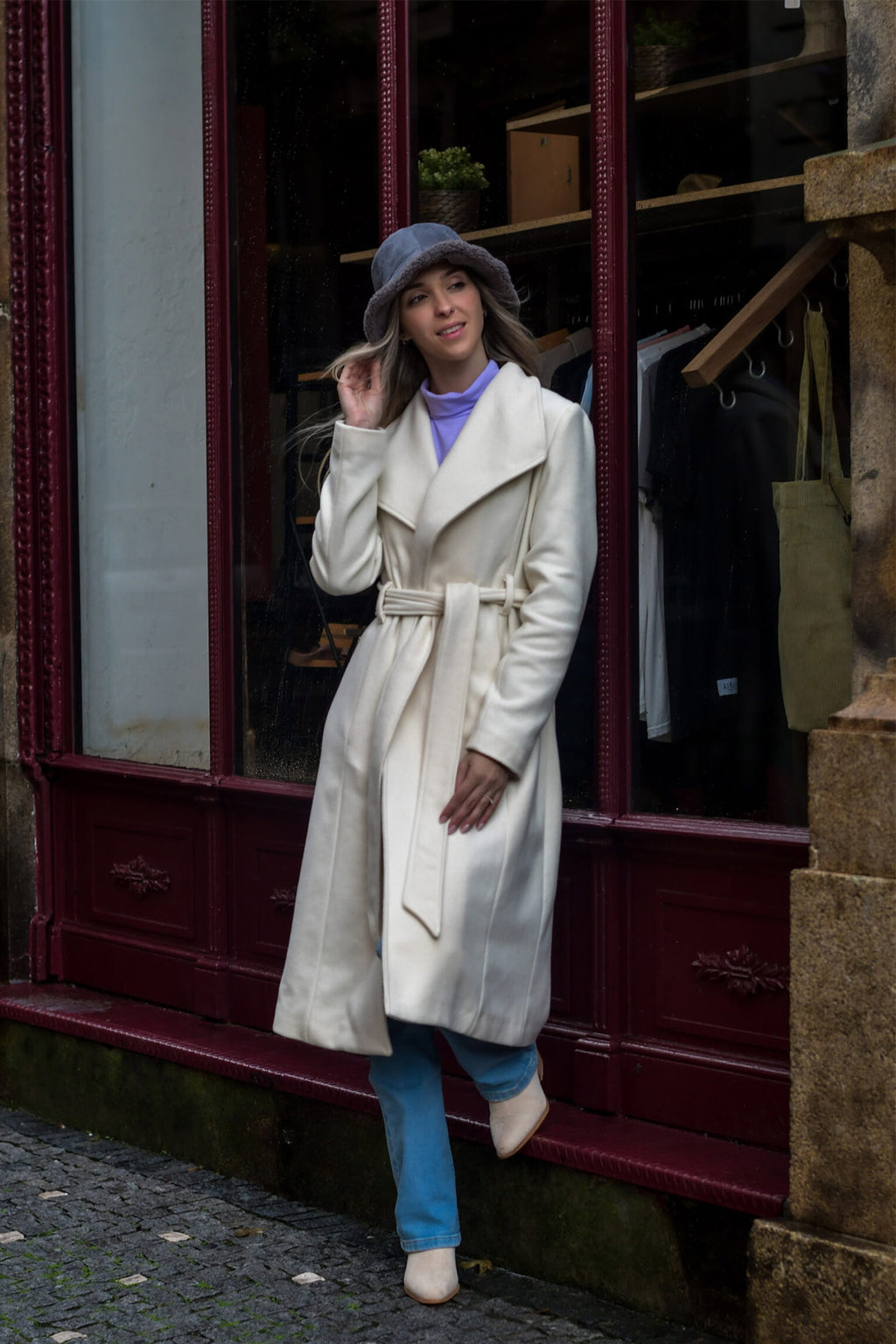 Casaco Pérola Cintado