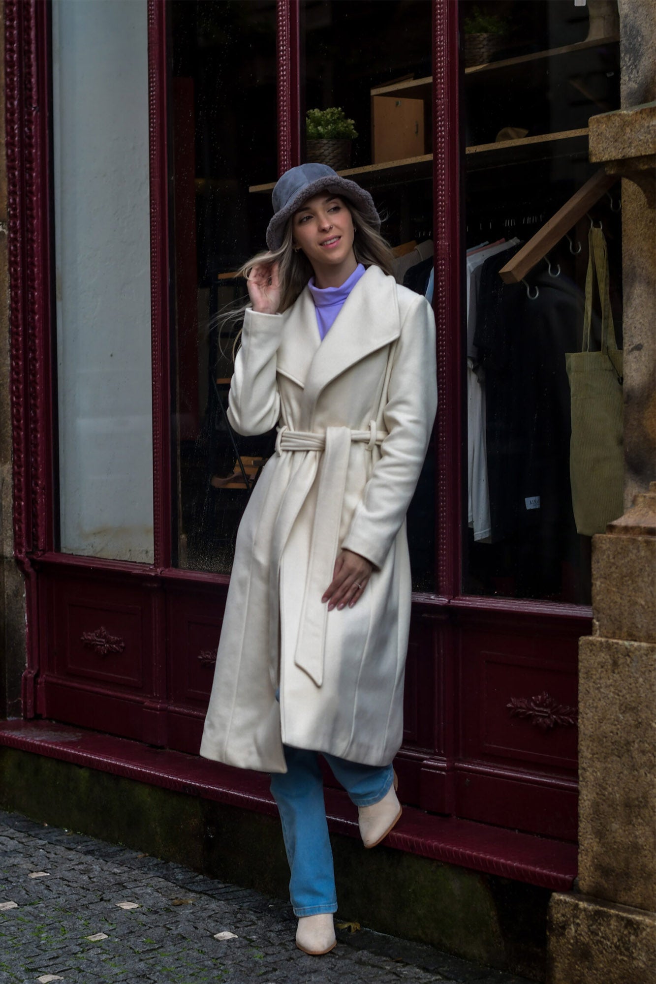 Casaco Pérola Cintado