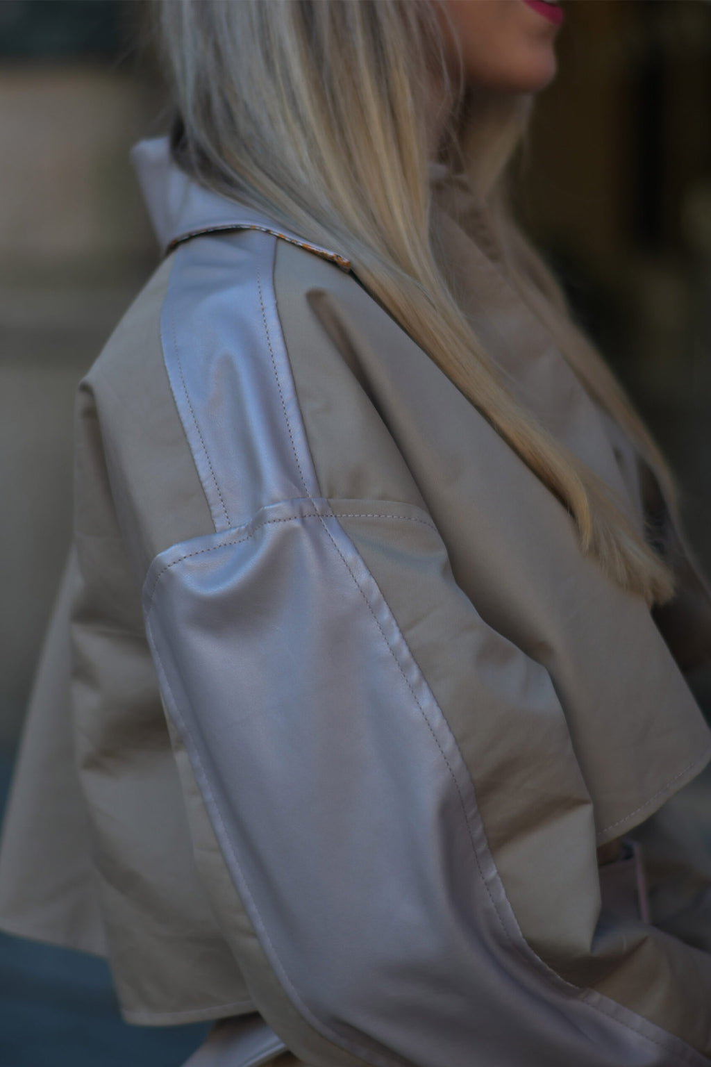 Gabardine Bege Oversized XL Limited Edition