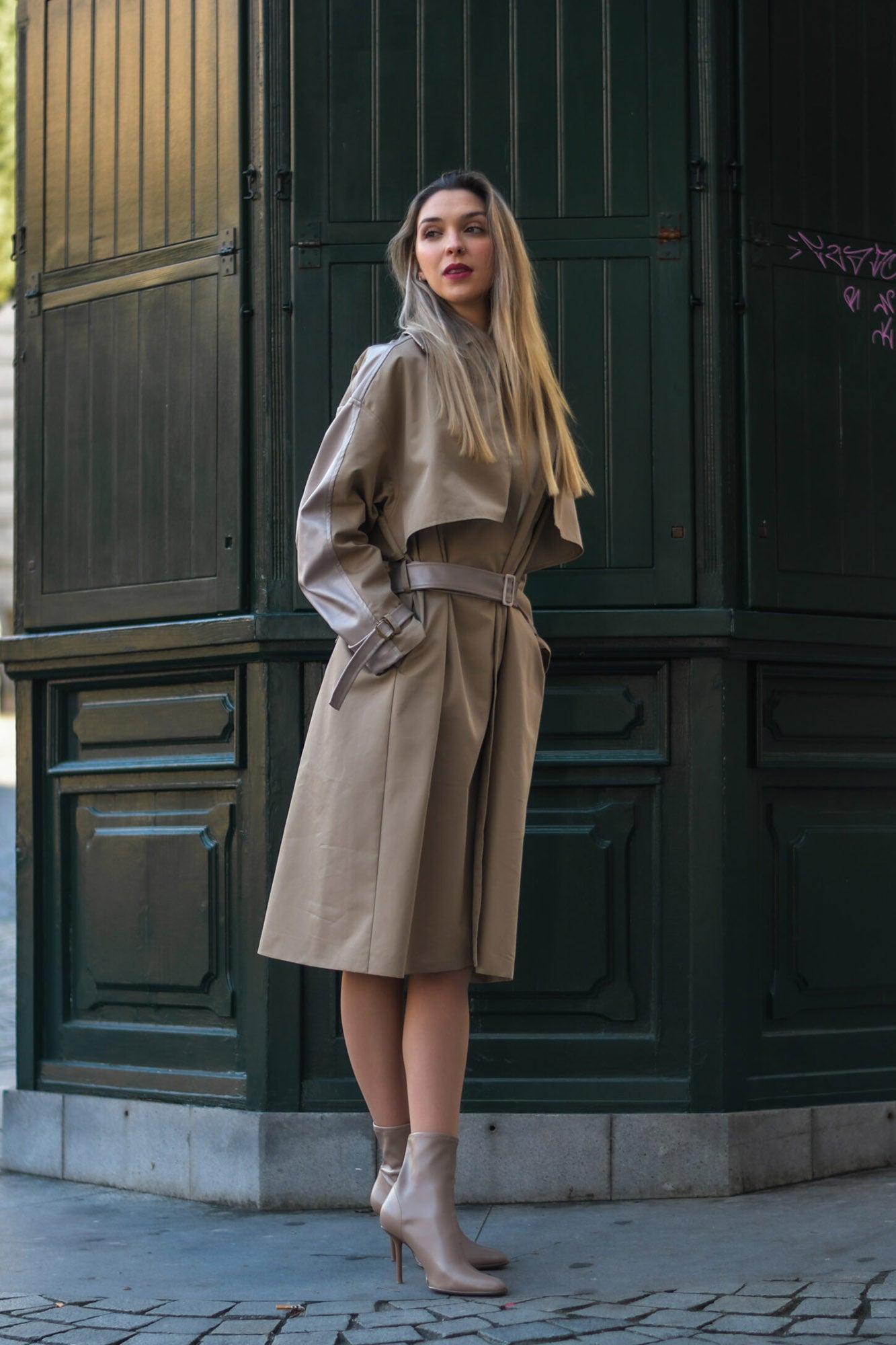 Gabardine Bege Oversized XL Limited Edition