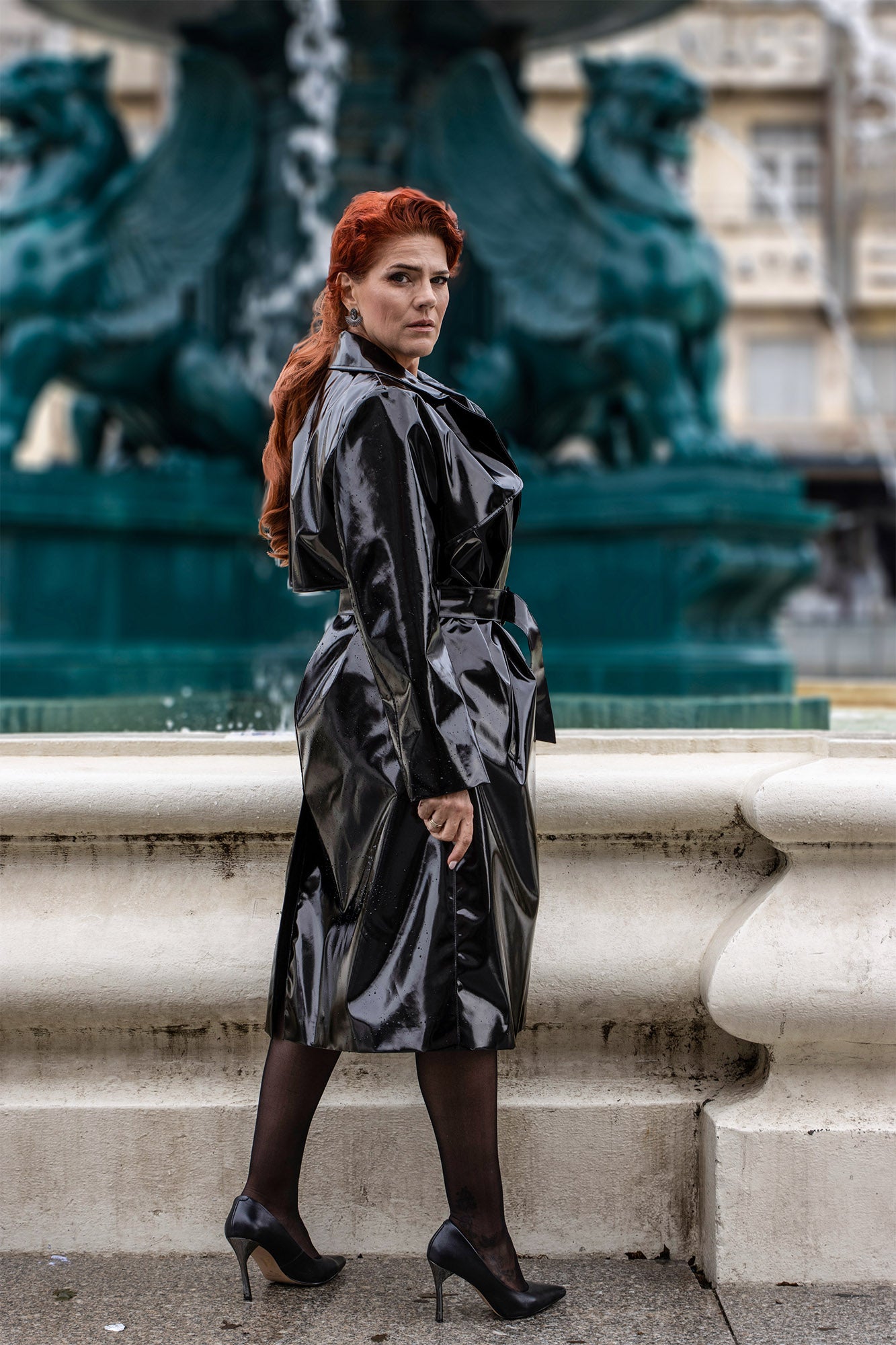 Gabardine Vinil Preta Limited Edition