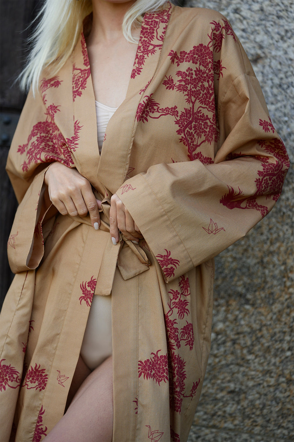 Quimono Camel Bonsai Vermelho Limited Edition