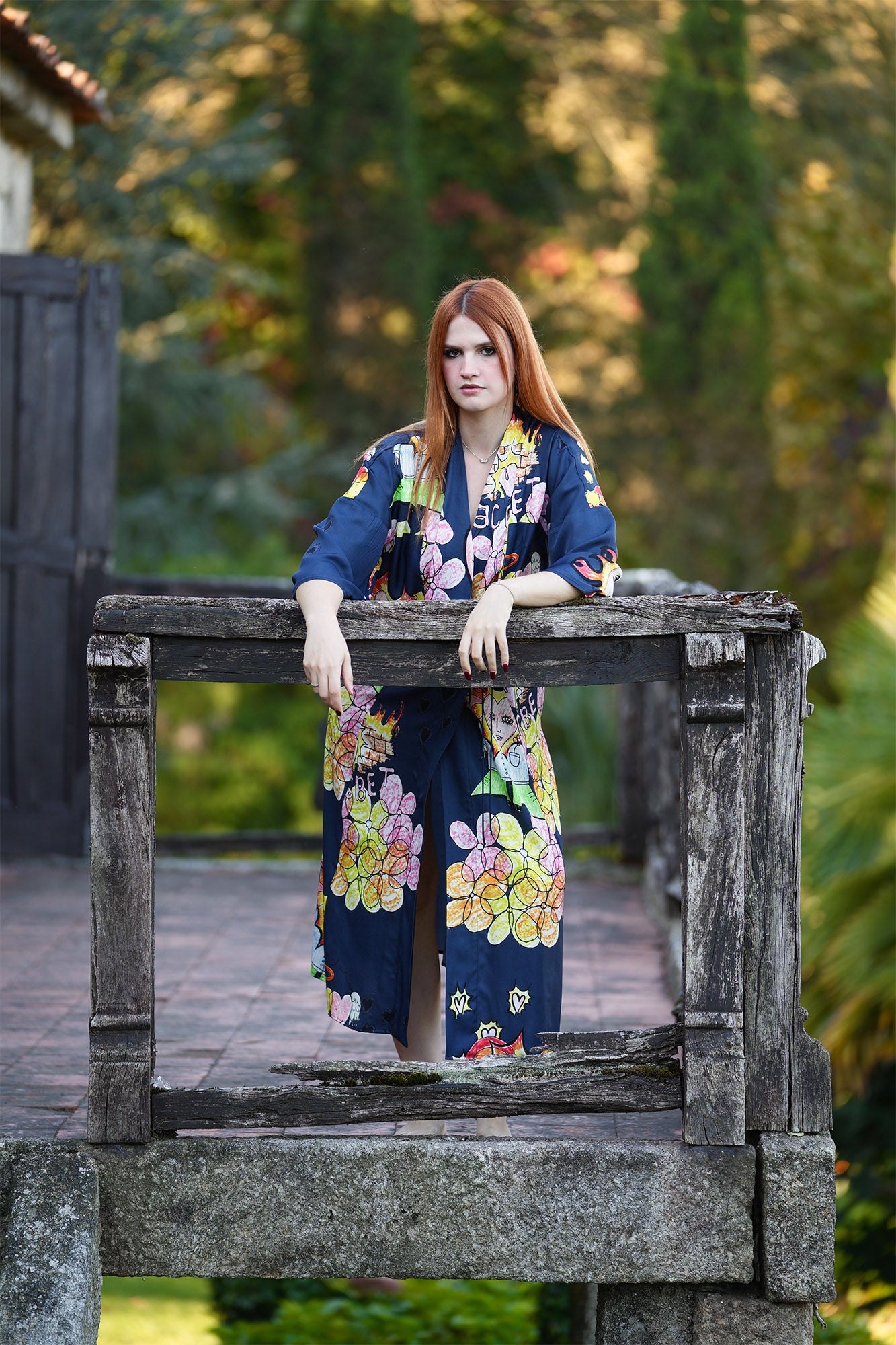 Quimono de Seda Estampado Limited Edition