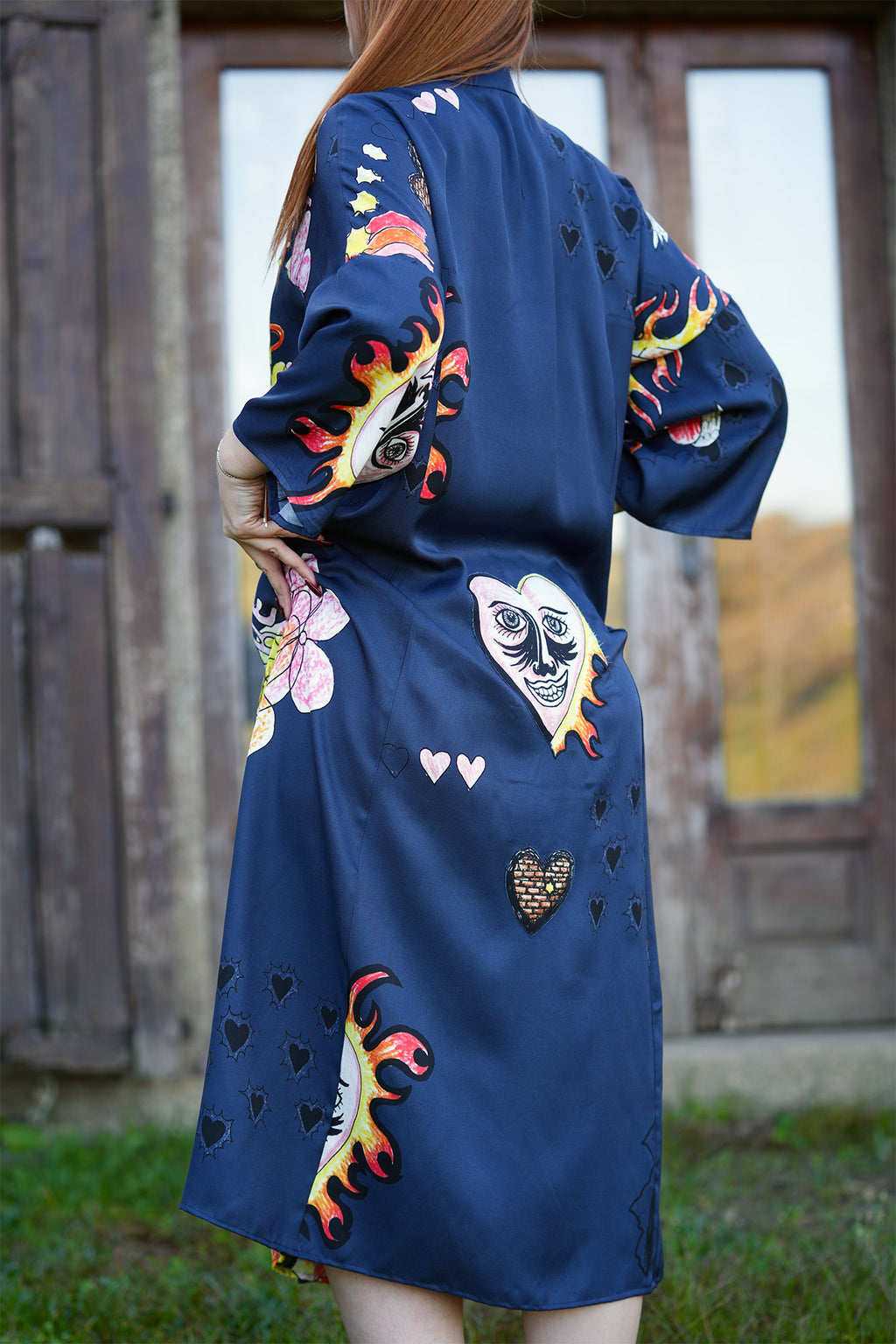 Quimono de Seda Estampado Limited Edition