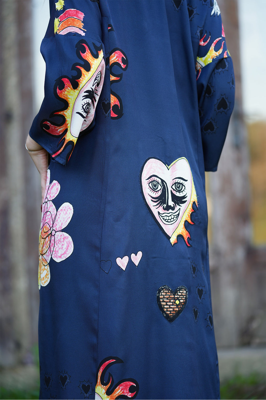 Quimono de Seda Estampado Limited Edition