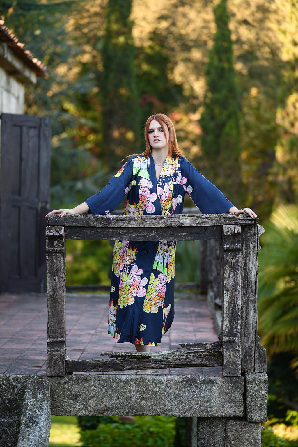 Quimono de Seda Estampado Limited Edition