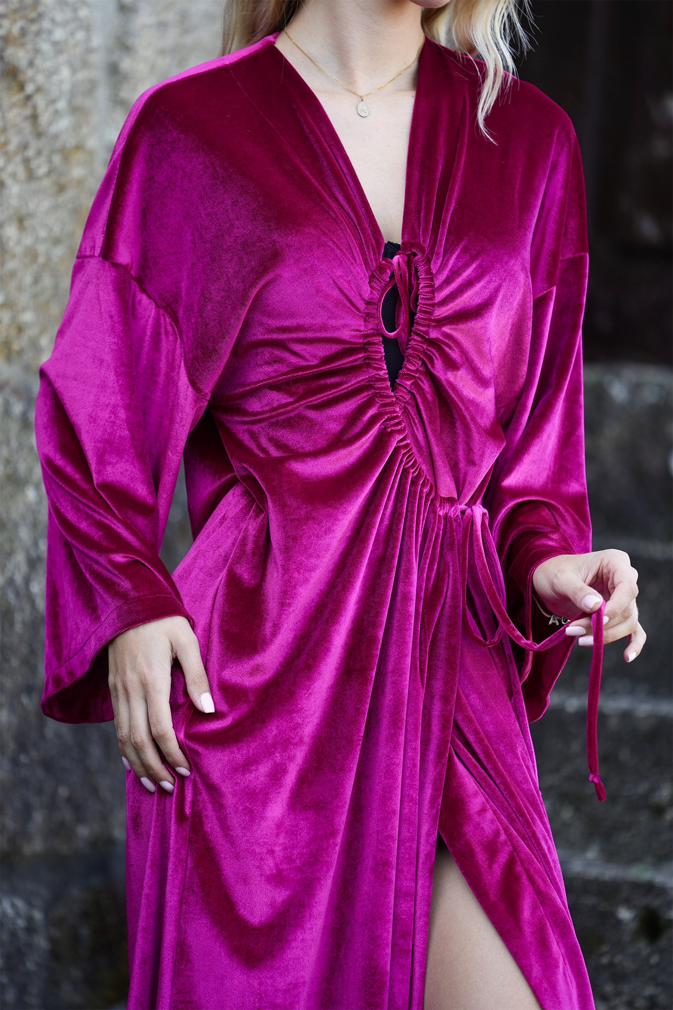 Robe de Veludo Magenta