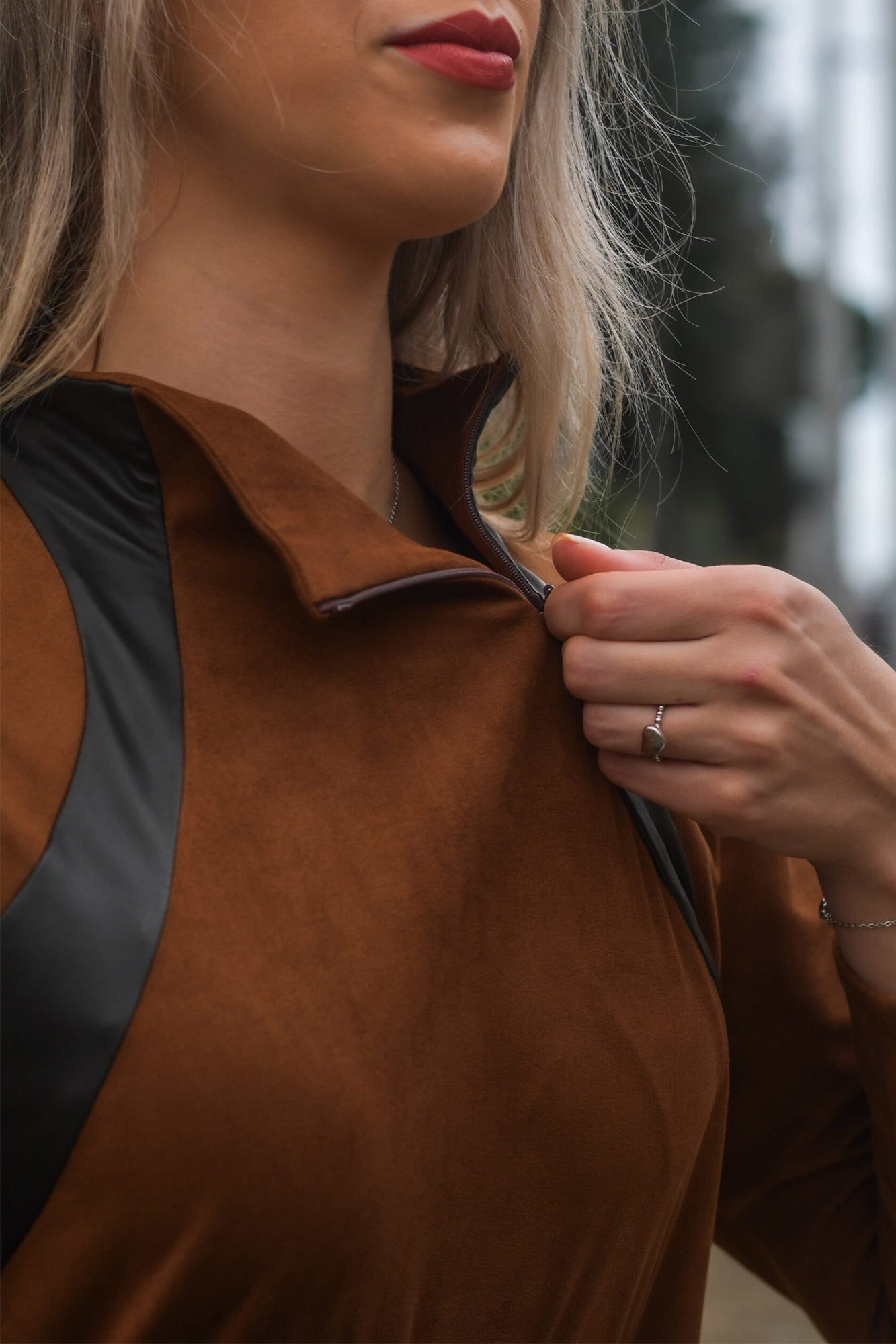 Vestido Suede Canela Limited Edition