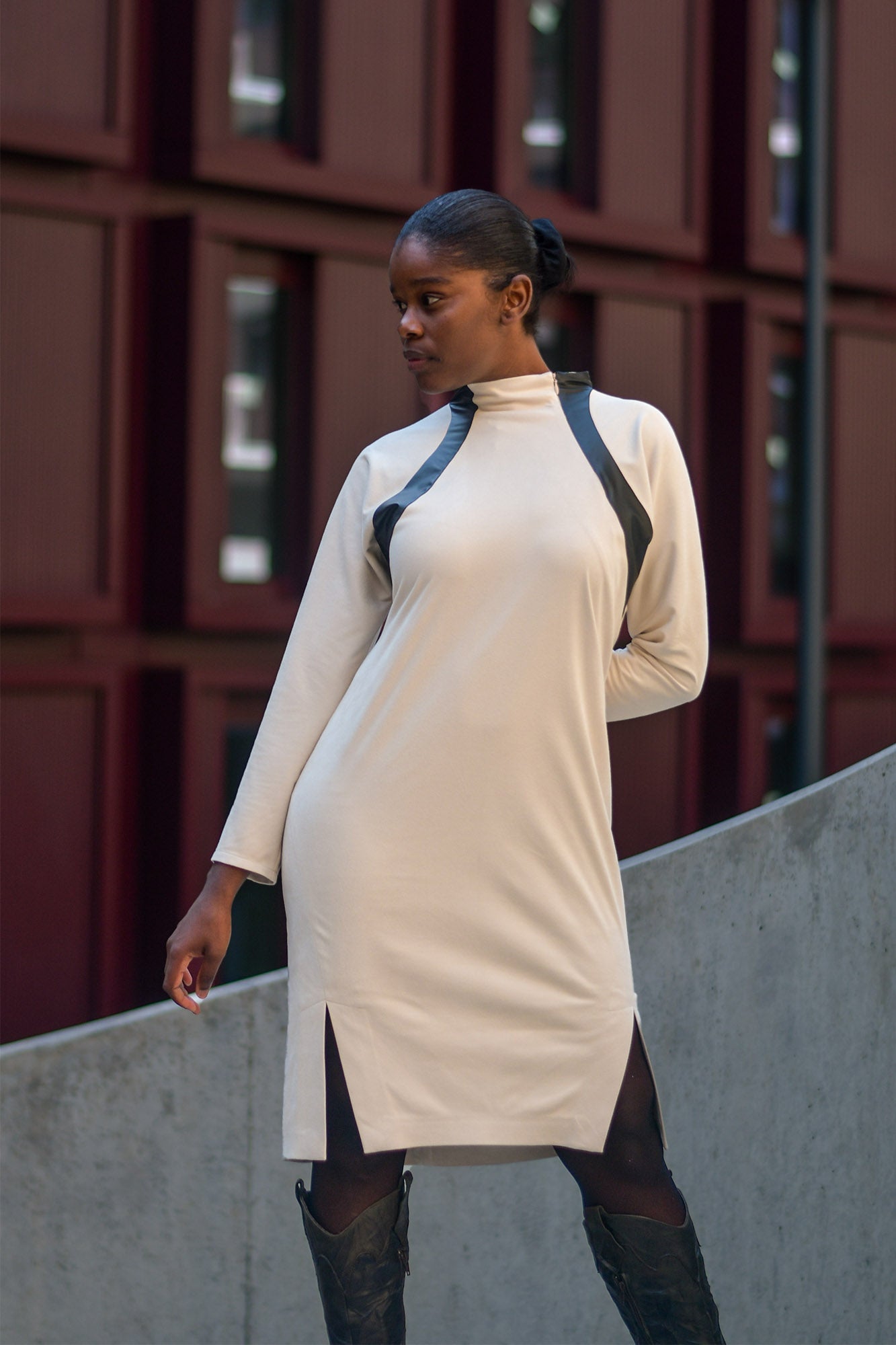 Vestido Suede Pérola Limited Edition