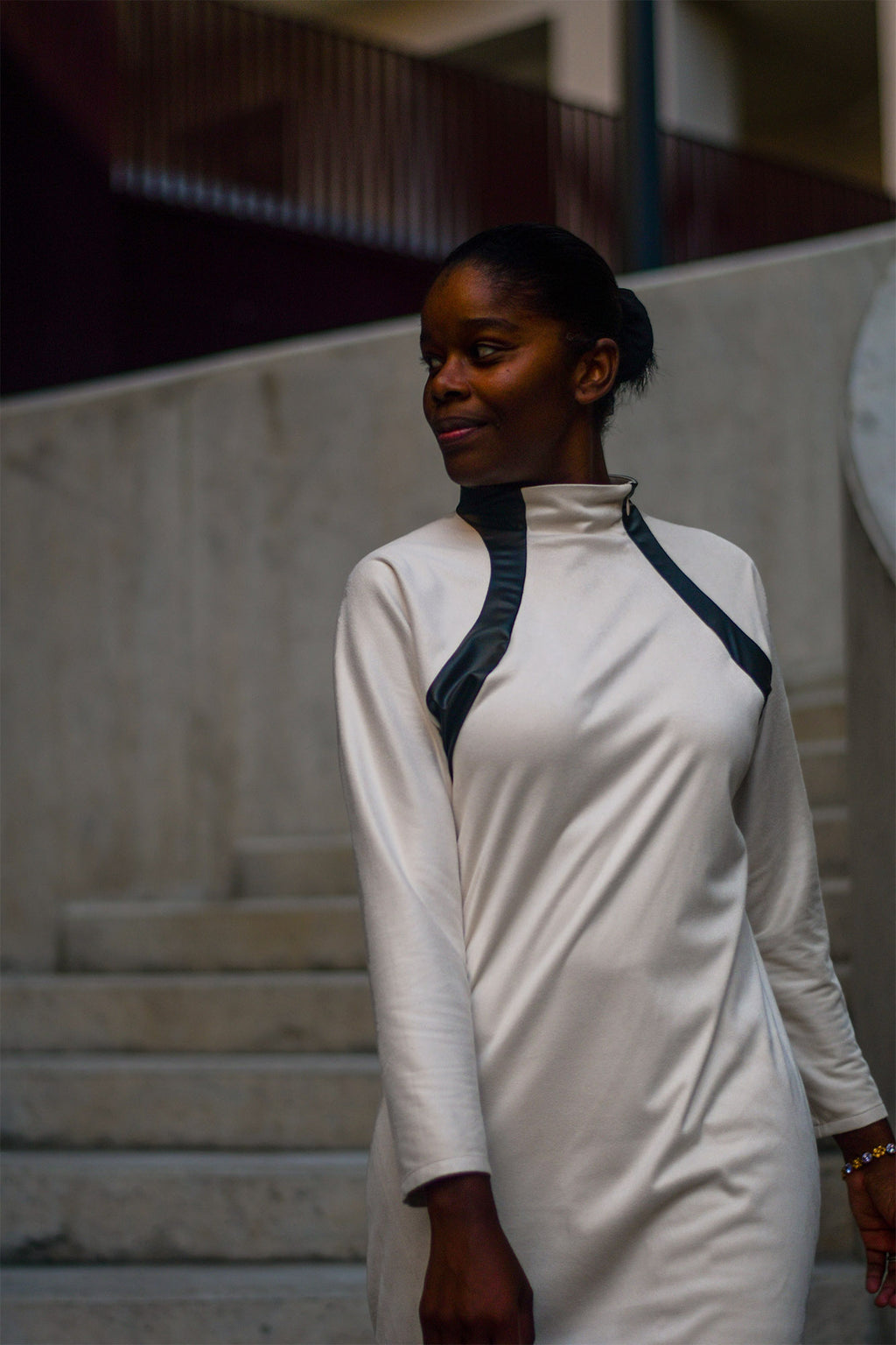 Vestido Suede Pérola Limited Edition