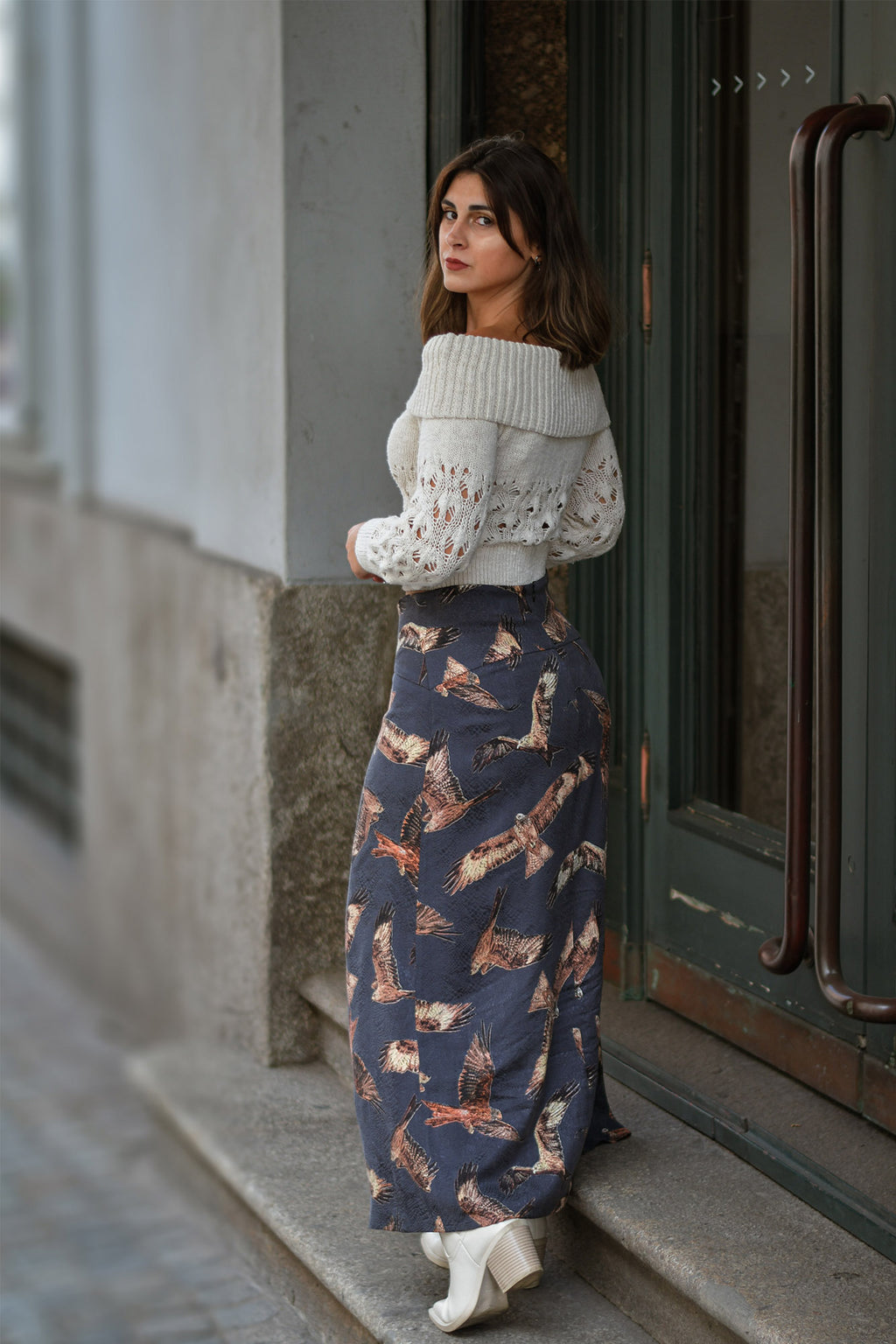 Saia Maxi Estampada Limited Edition