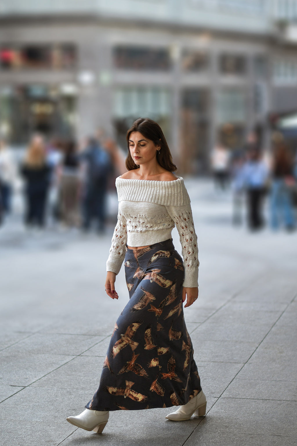 Saia Maxi Estampada Limited Edition