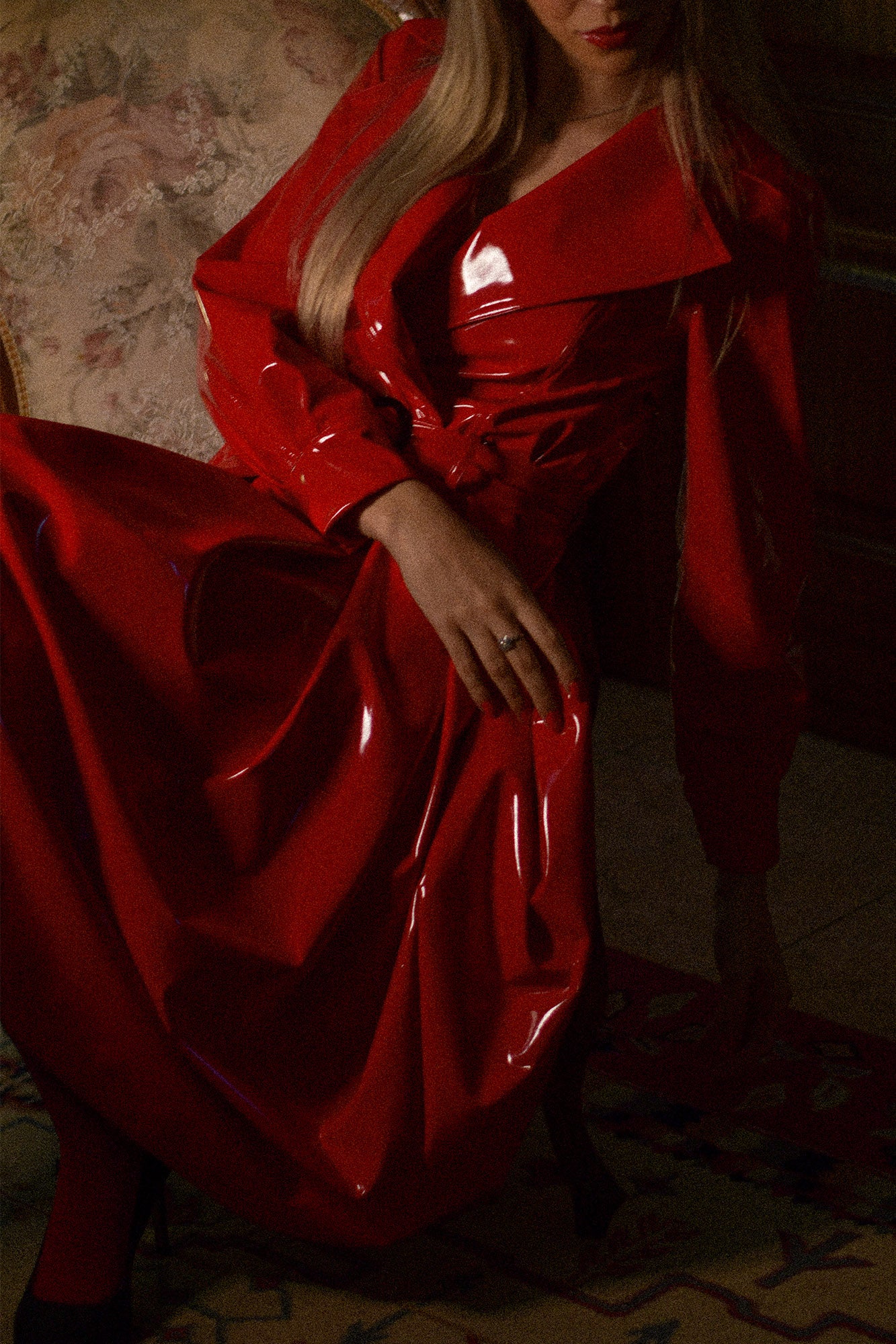 Vestido Vinil Vermelho Limited Edition