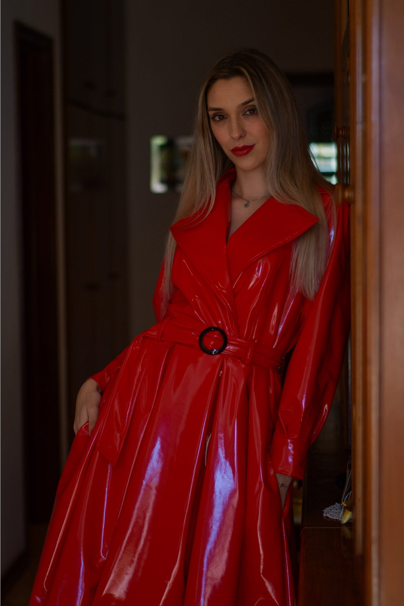 Vestido Vinil Vermelho Limited Edition
