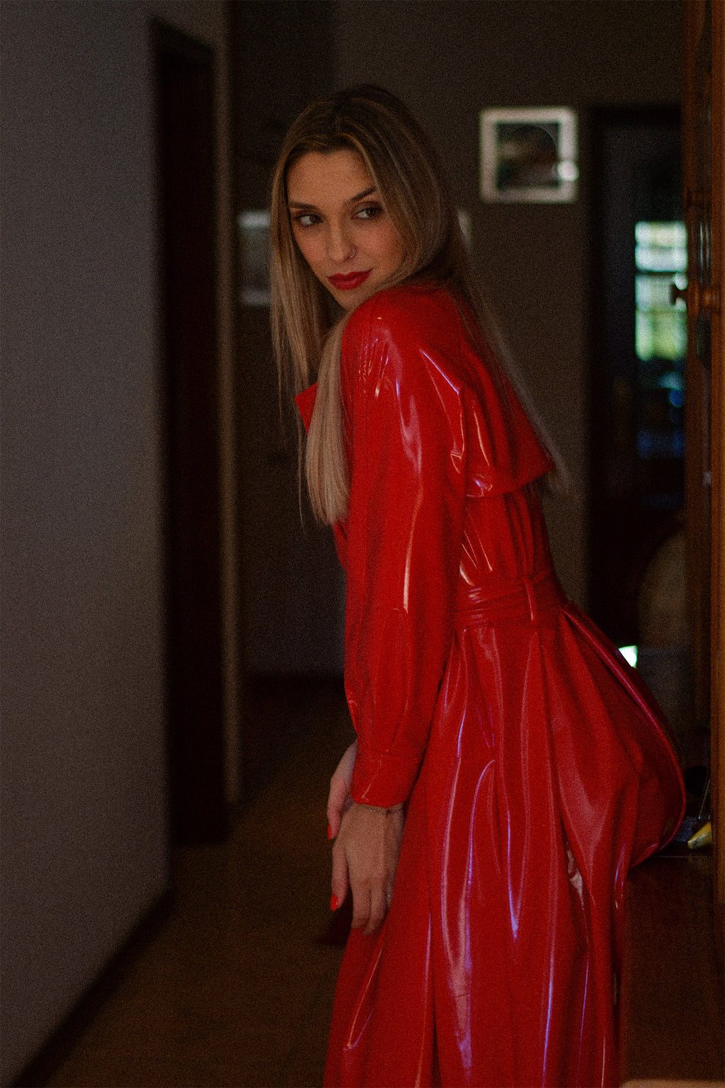 Vestido Vinil Vermelho Limited Edition