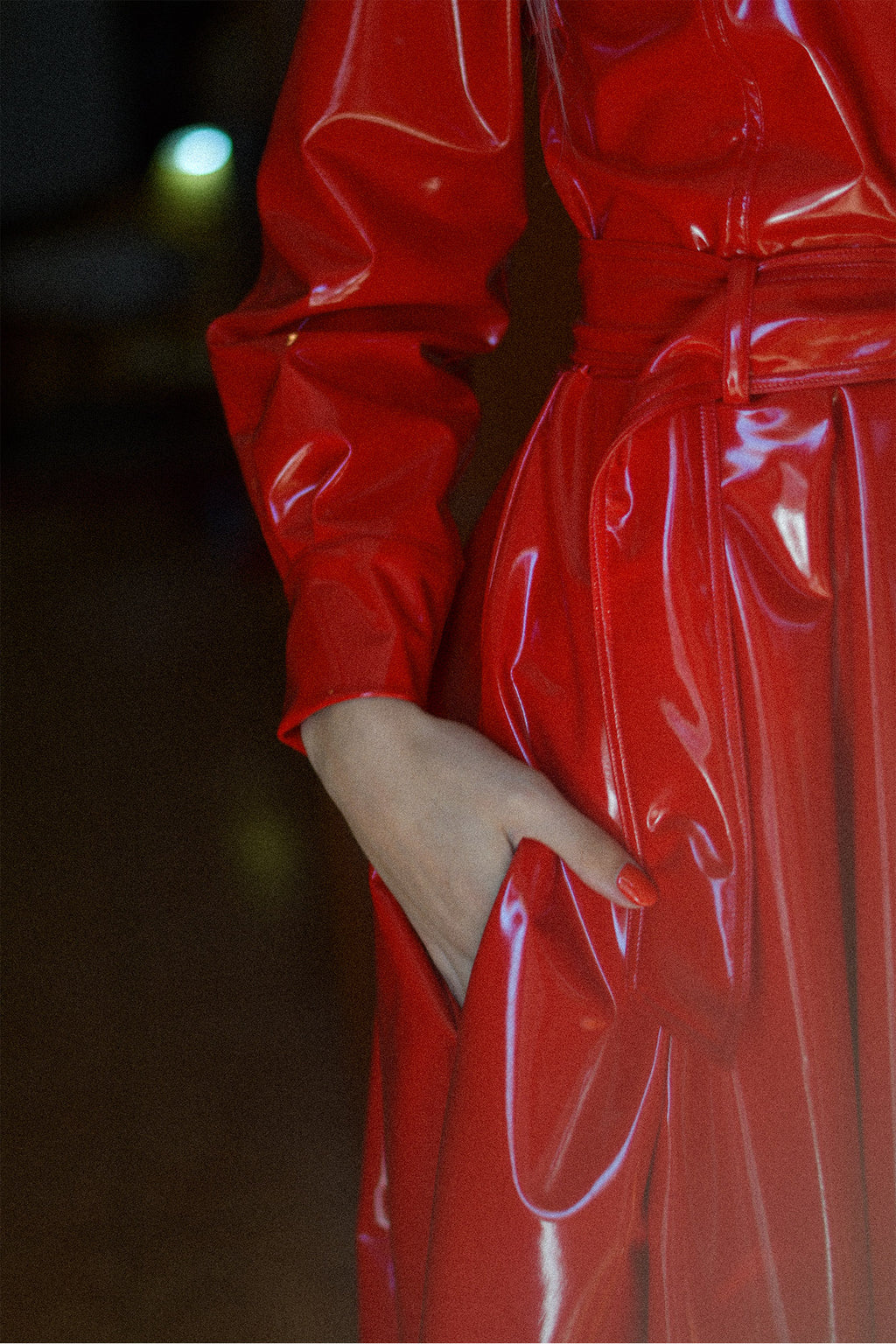 Vestido Vinil Vermelho Limited Edition